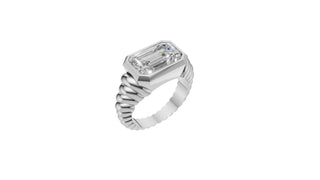 SQUARE RING SILVER