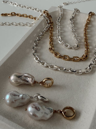 ALMA NECKLACE SILVER