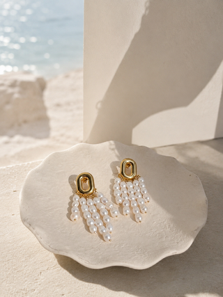 MYKONOS EARRINGS GOLD