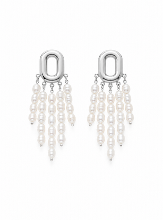 MYKONOS EARRINGS SILVER