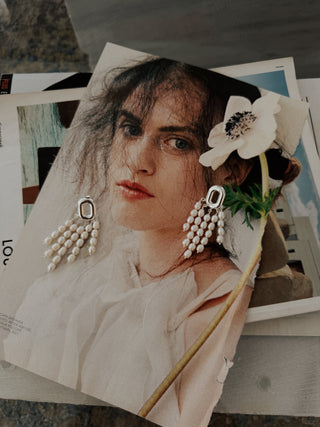 MYKONOS EARRINGS SILVER