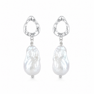 ALMA SILVER EARRINGS