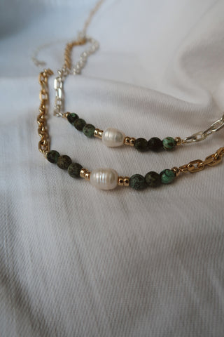 KESI NECKLACE GOLD & SILVER