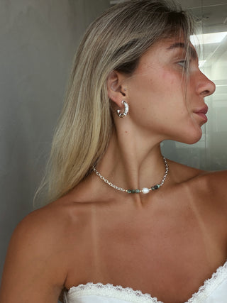 KESI NECKLACE GOLD & SILVER
