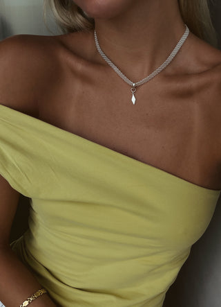 LUS NECKLACE SILVER