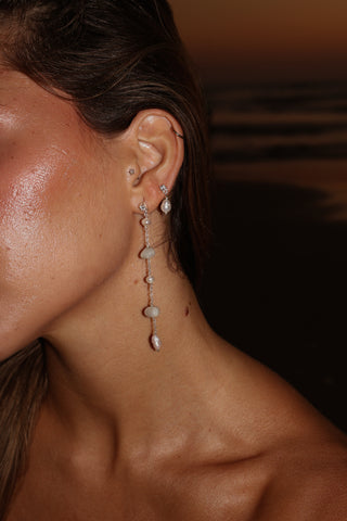 LIN EARRINGS SILVER