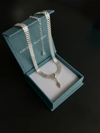 LUS NECKLACE SILVER