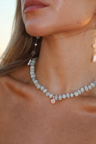 LIN NECKLACE ROSE GOLD