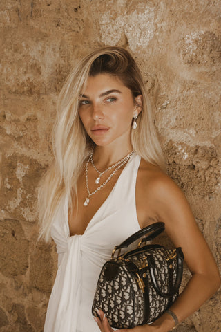ALMA NECKLACE GOLD & SILVER
