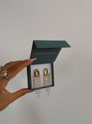 MILA EARRINGS GOLD
