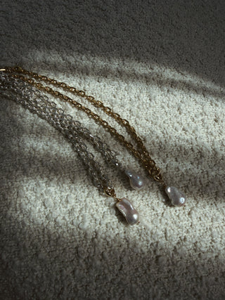 ALMA NECKLACE SILVER