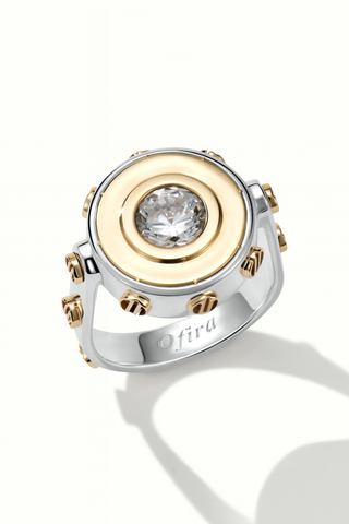 OFIRA GOLD ICON RING