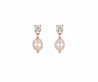 LEE EARRINGS ROSE GOLD