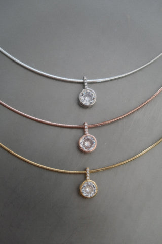 HELENNA NECKLACE ROSE GOLD