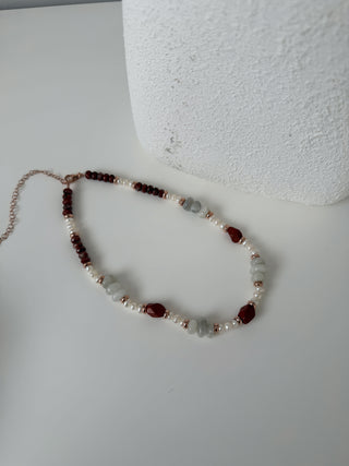 MAYU NECKLACE ROSE GOLD