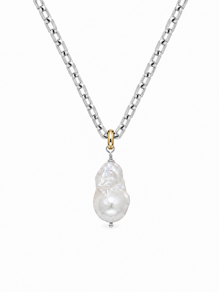 ALMA NECKLACE GOLD & SILVER