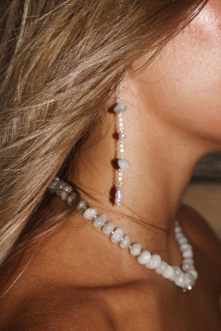 LIN EARRINGS SILVER