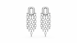 MILA EARRINGS SILVER