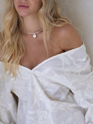 GRACE NECKLACE SILVER