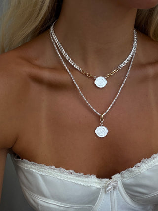 DORI NECKLACE GOLD & SILVER