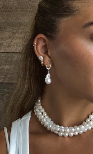 ALMA SILVER EARRINGS