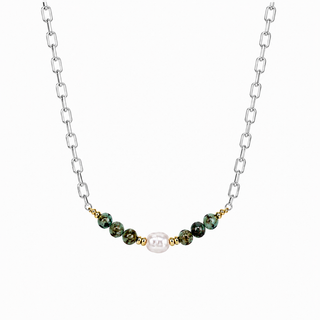KESI NECKLACE GOLD & SILVER