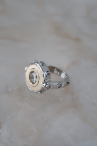 OFIRA SILVER ICON RING