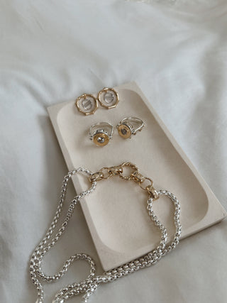 OFIRA SILVER ICON RING
