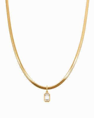 KIM NECKLACE SILVER GOLD