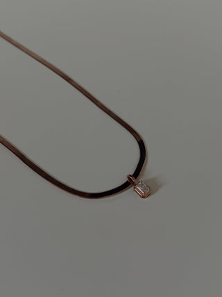 KIM NECKLACE ROSE GOLD
