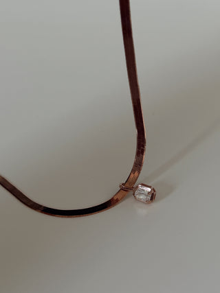 KIM NECKLACE ROSE GOLD
