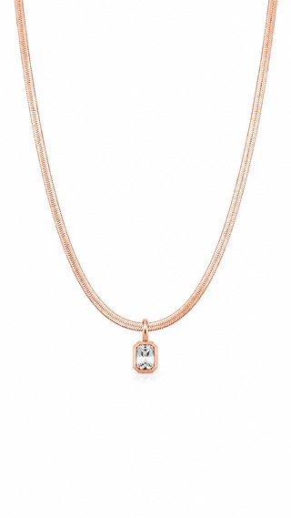 KIM NECKLACE ROSE GOLD