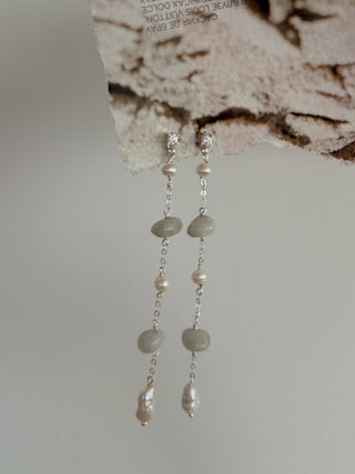LIN EARRINGS SILVER