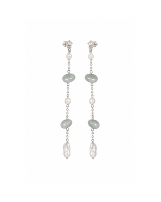 LIN EARRINGS SILVER
