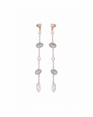 LIN EARRINGS ROSE GOLD