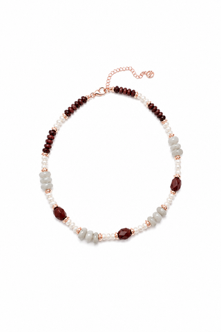 MAYU NECKLACE ROSE GOLD