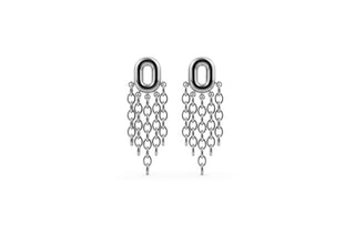 MILA EARRINGS SILVER