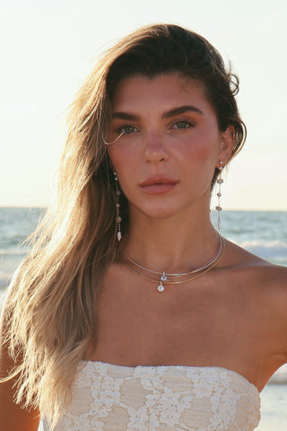 LIN EARRINGS ROSE GOLD